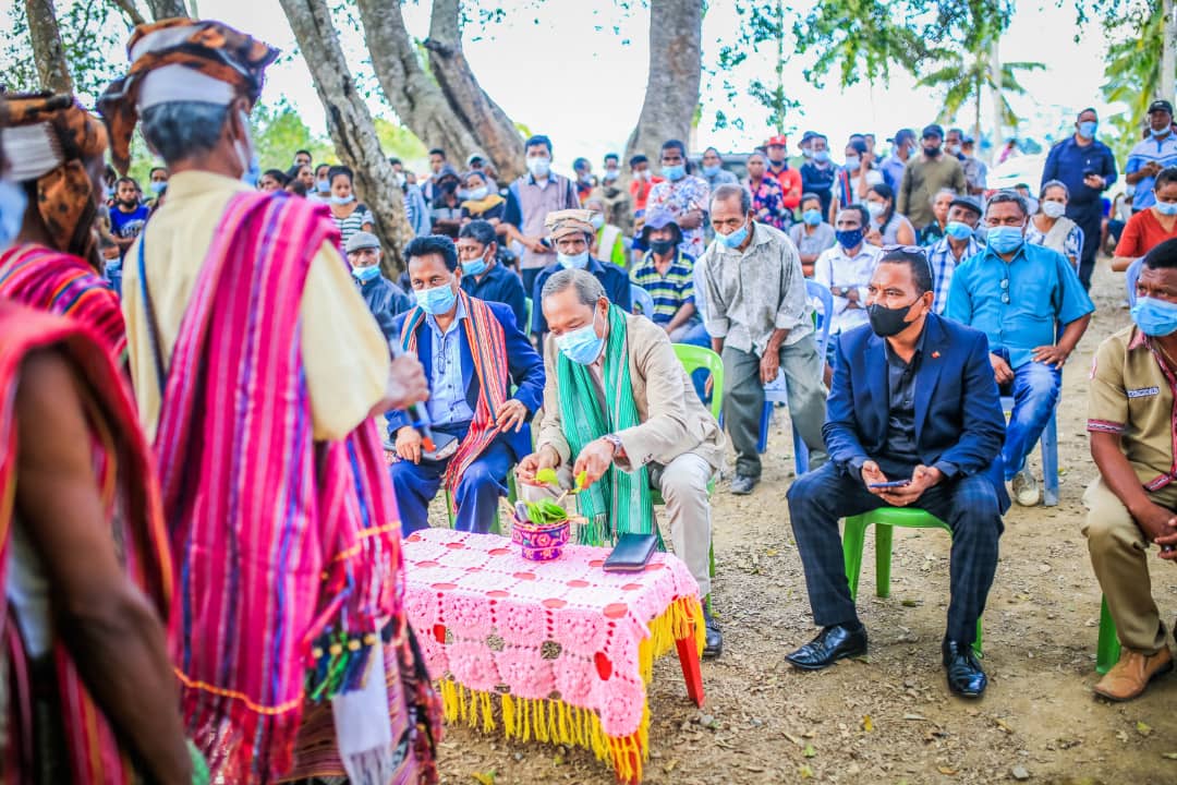 Video: His Excellency, the Defense Minister attending in Pillar-6 vaccination activities in Liquica, Oct 15,2021 (Video credit: Radio Televizaun Timor-Leste)