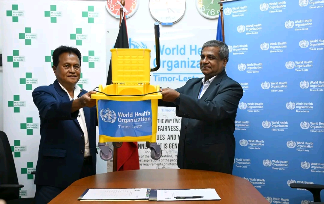 The Ministry of Health through the CQAH is supported by the WHO to support the CPI equipment at the Suai Referral Hospital and the Aileu Municipality Health Service.